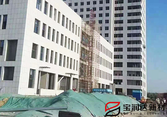 外墻保溫裝飾一體板應(yīng)用巨野人民醫(yī)院