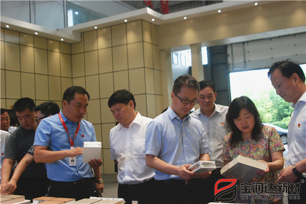 寶豐縣縣考察團(tuán)蒞臨寶潤達(dá)參觀考察